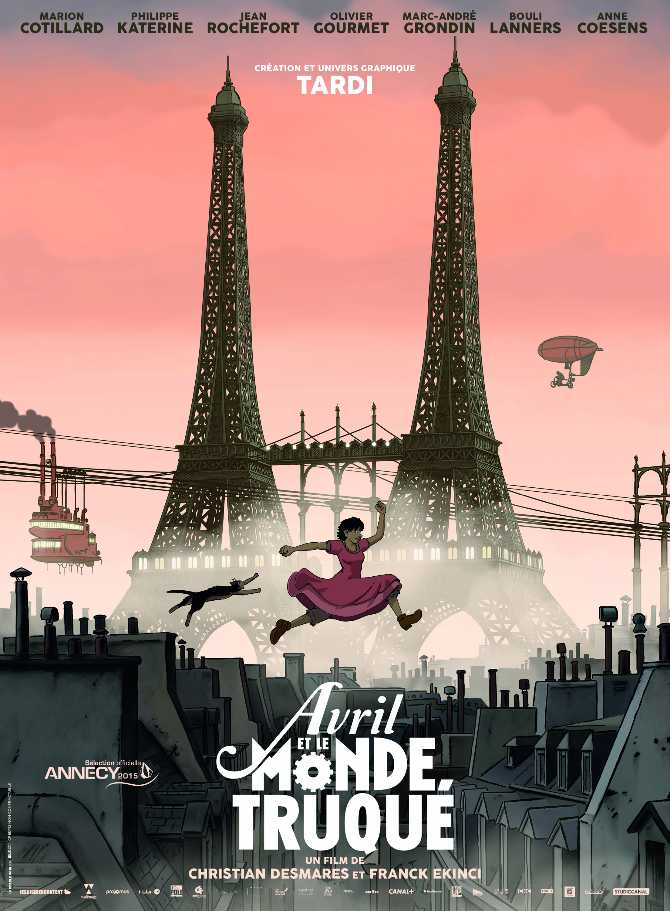 Mega Sized Movie Poster Image for Avril et le monde truqué (#1 of 2)