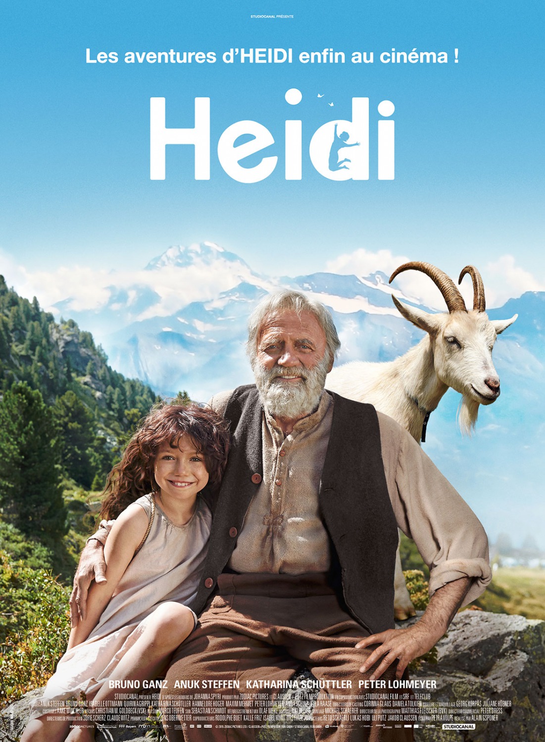 Extra Large Movie Poster Image for Heidi (#3 of 6)