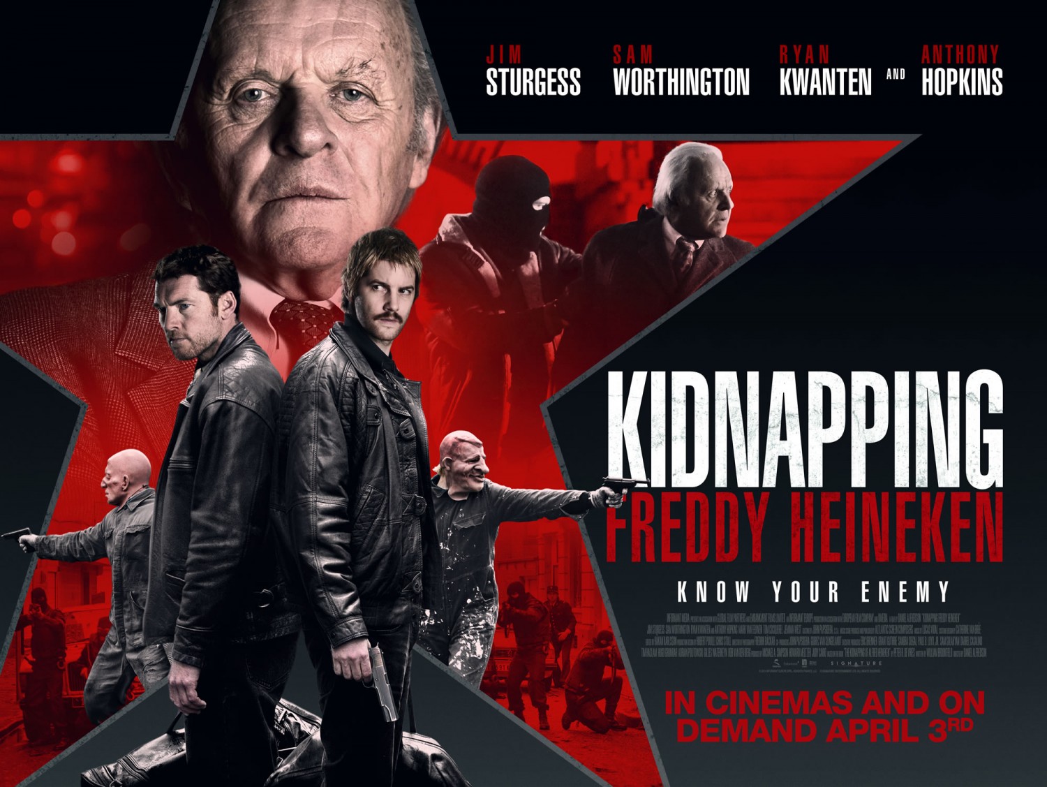 Extra Large Movie Poster Image for Kidnapping Mr. Heineken (#3 of 4)