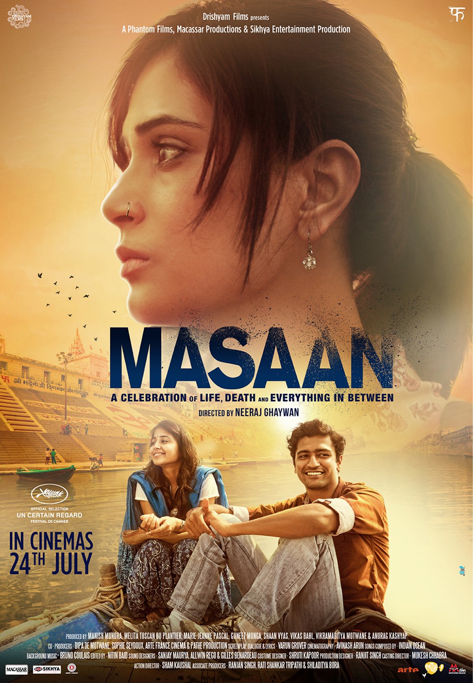 Extra Large Movie Poster Image for Masaan (#3 of 3)