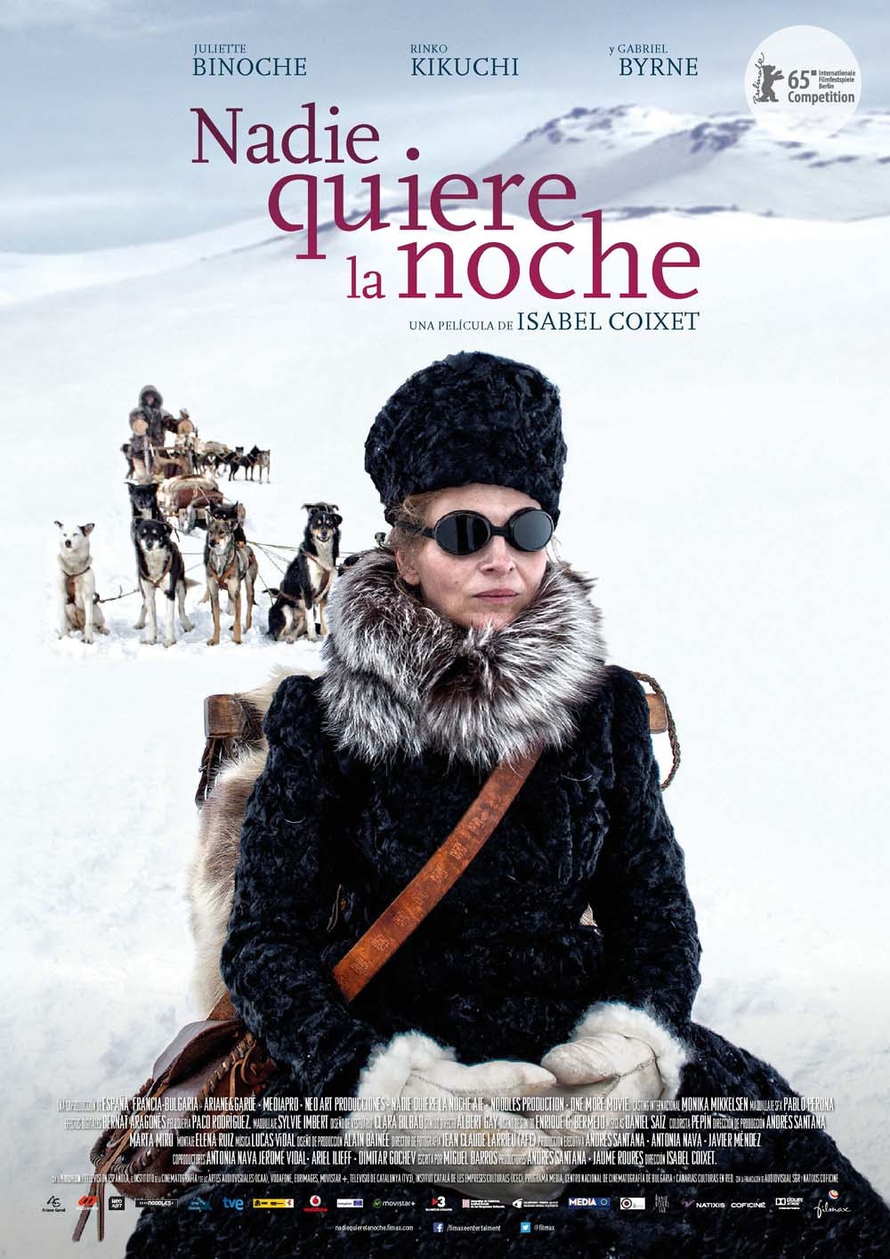 Extra Large Movie Poster Image for Nadie quiere la noche (#1 of 2)