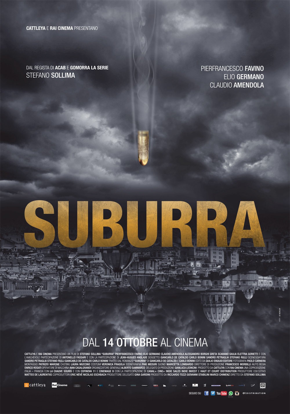 Extra Large Movie Poster Image for Suburra (#1 of 6)