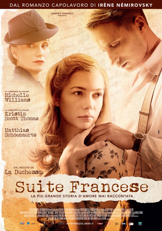 Suite française Movie Poster