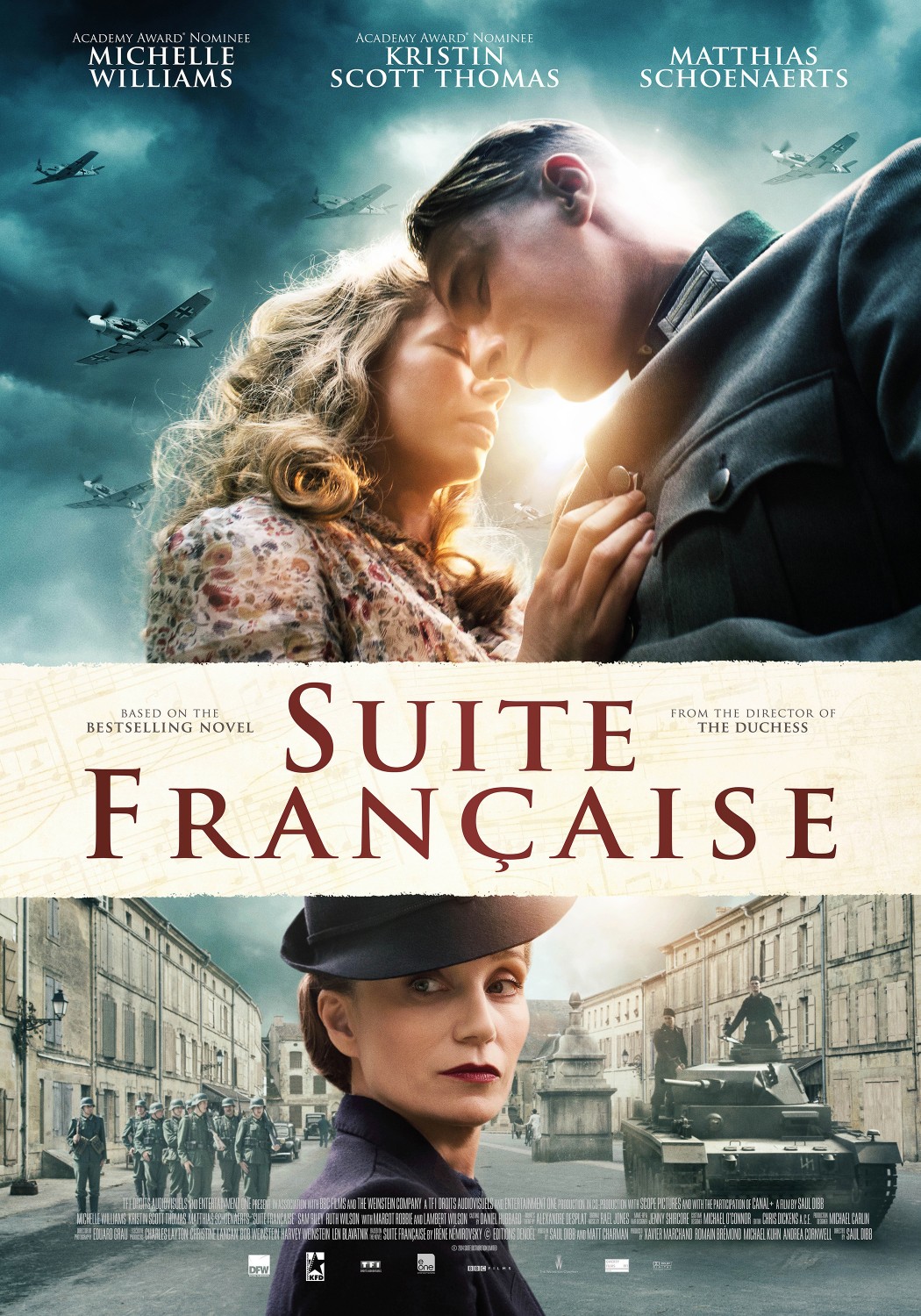 Extra Large Movie Poster Image for Suite française (#2 of 2)