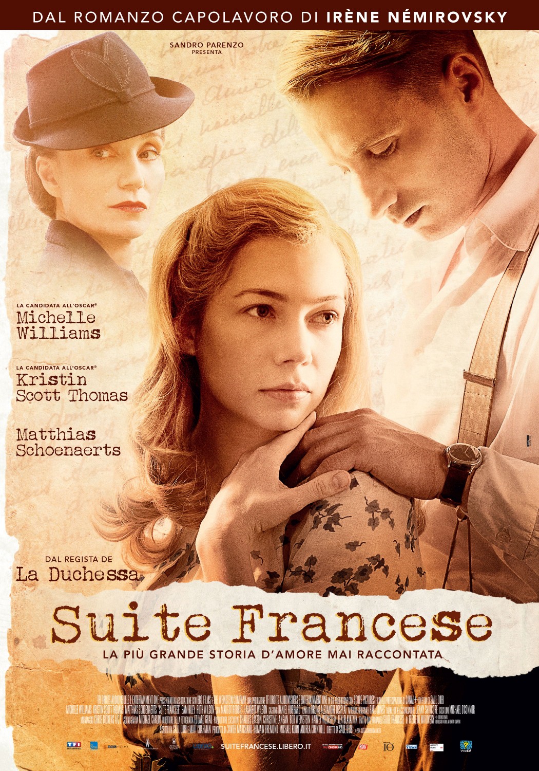 Extra Large Movie Poster Image for Suite française (#1 of 2)