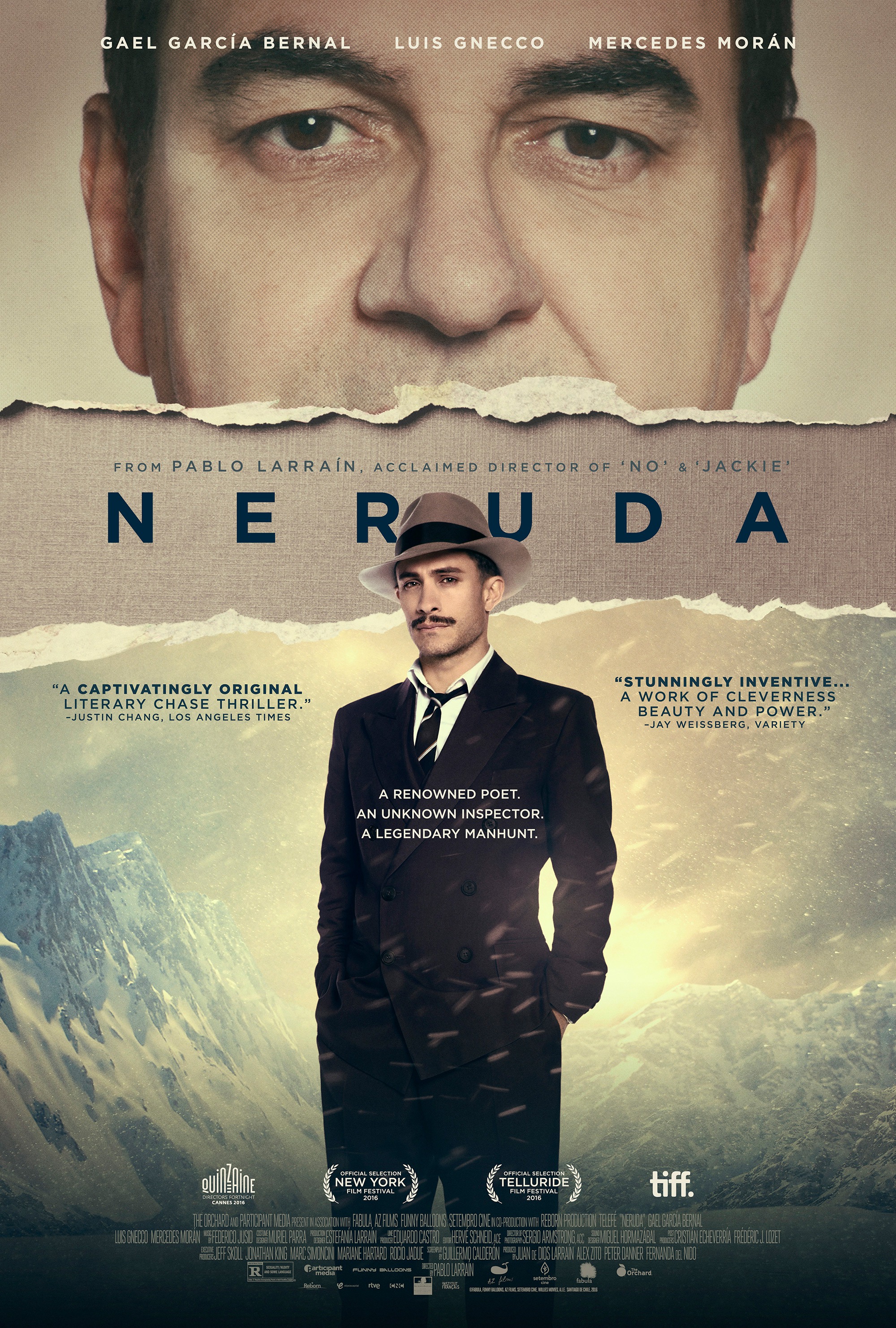 Mega Sized Movie Poster Image for Neruda (#3 of 9)