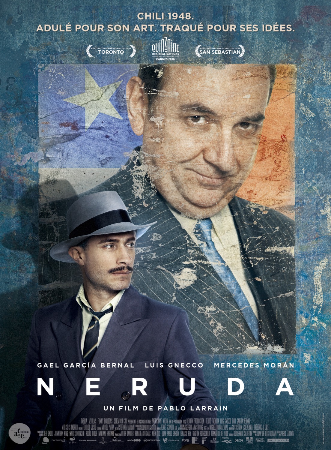 Extra Large Movie Poster Image for Neruda (#4 of 9)
