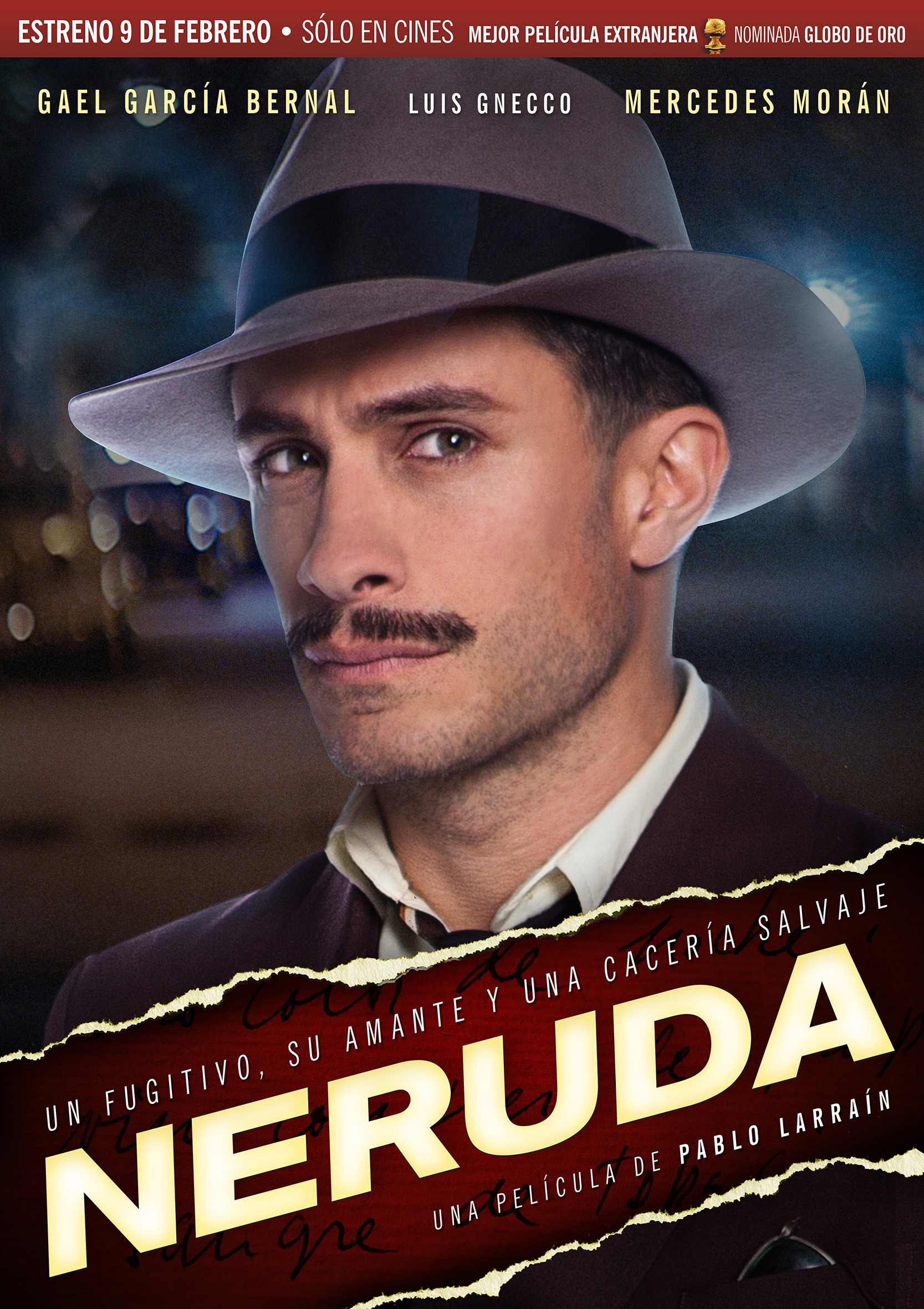 Mega Sized Movie Poster Image for Neruda (#8 of 9)