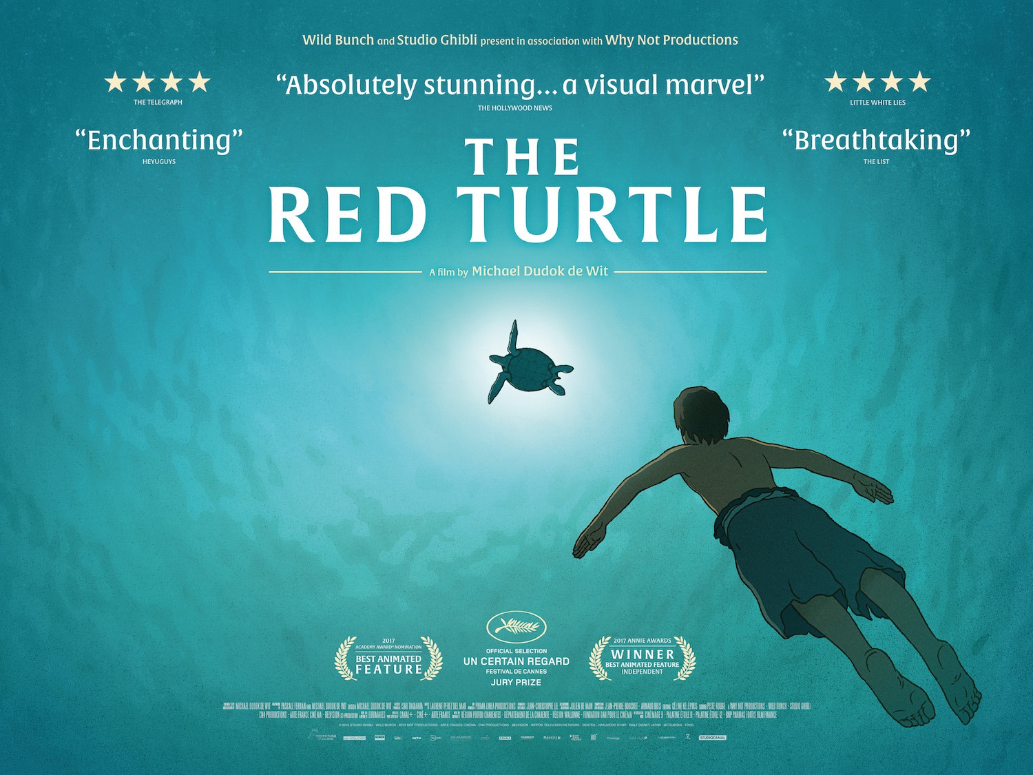 Extra Large Movie Poster Image for The Red Turtle (#2 of 3)