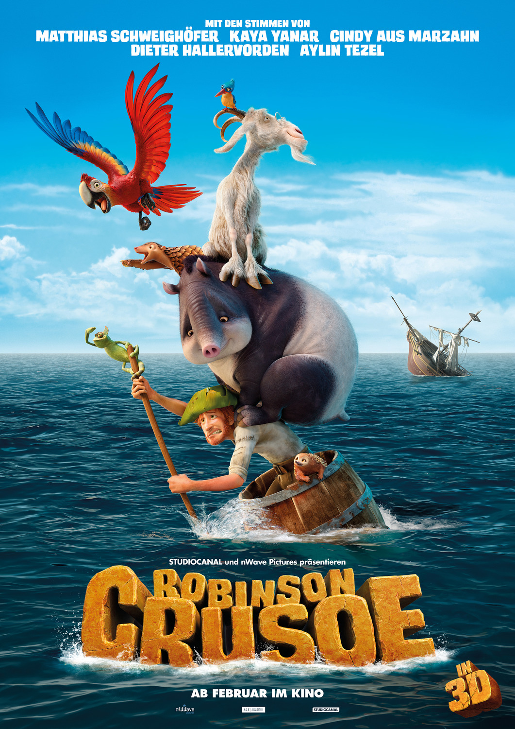 Extra Large Movie Poster Image for Robinson Crusoe (#7 of 13)