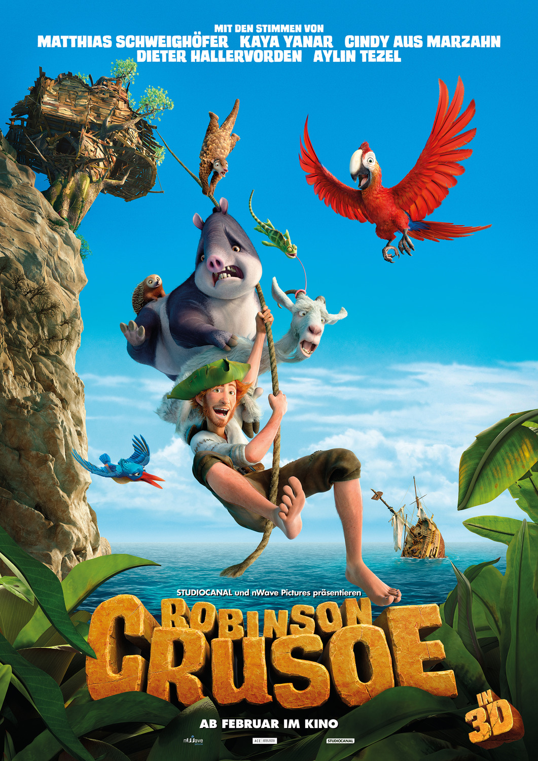 Extra Large Movie Poster Image for Robinson Crusoe (#1 of 13)