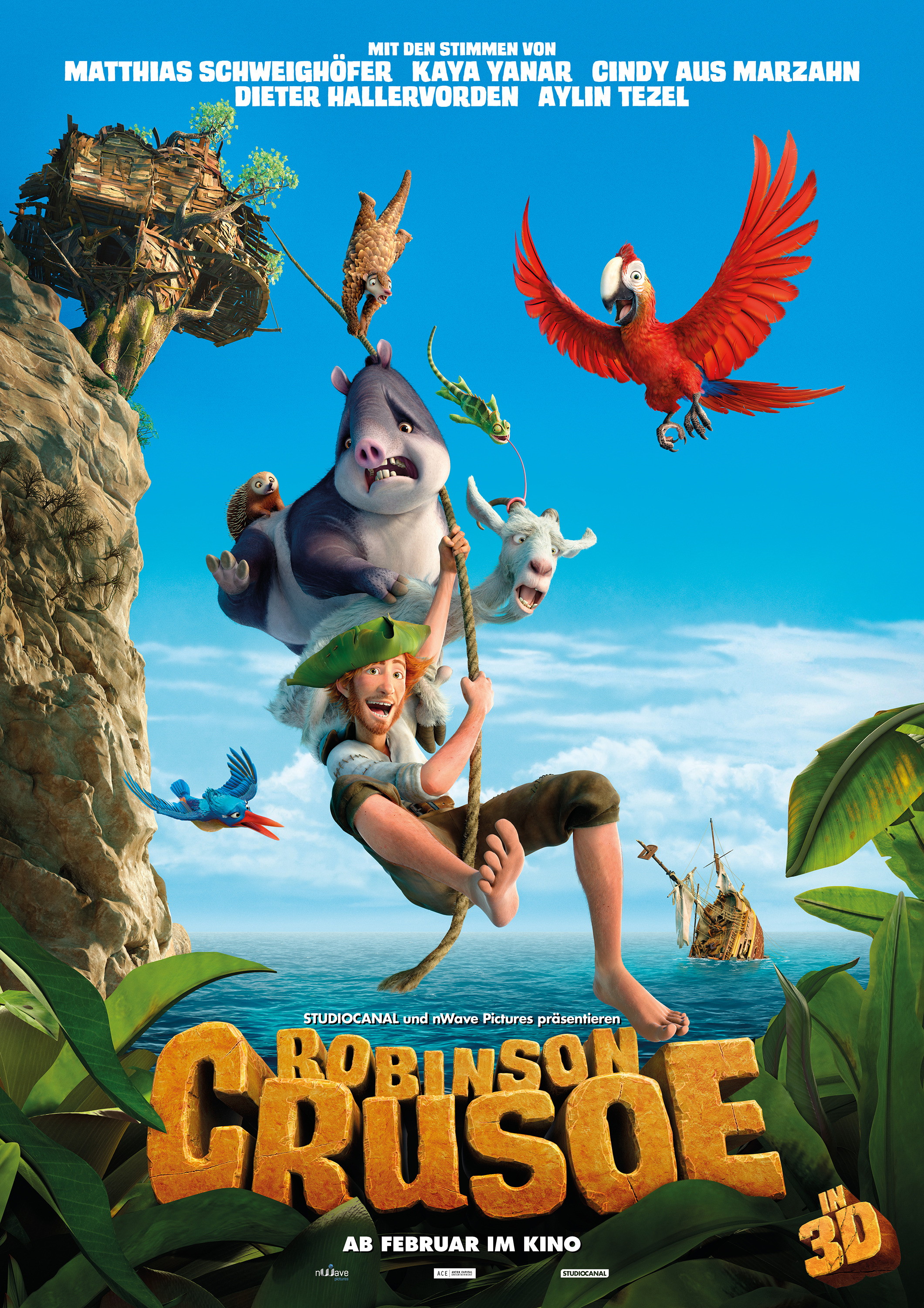Mega Sized Movie Poster Image for Robinson Crusoe (#1 of 13)