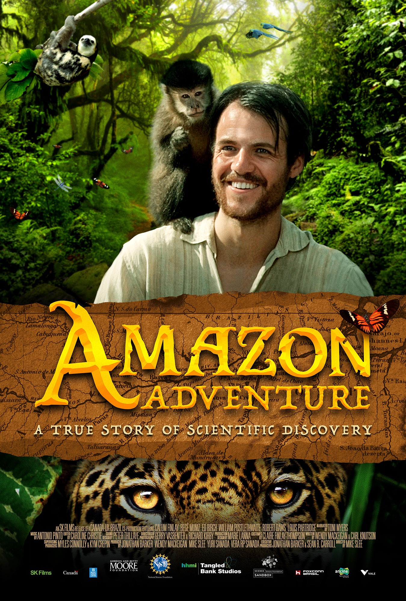 Mega Sized Movie Poster Image for Amazon Adventure 