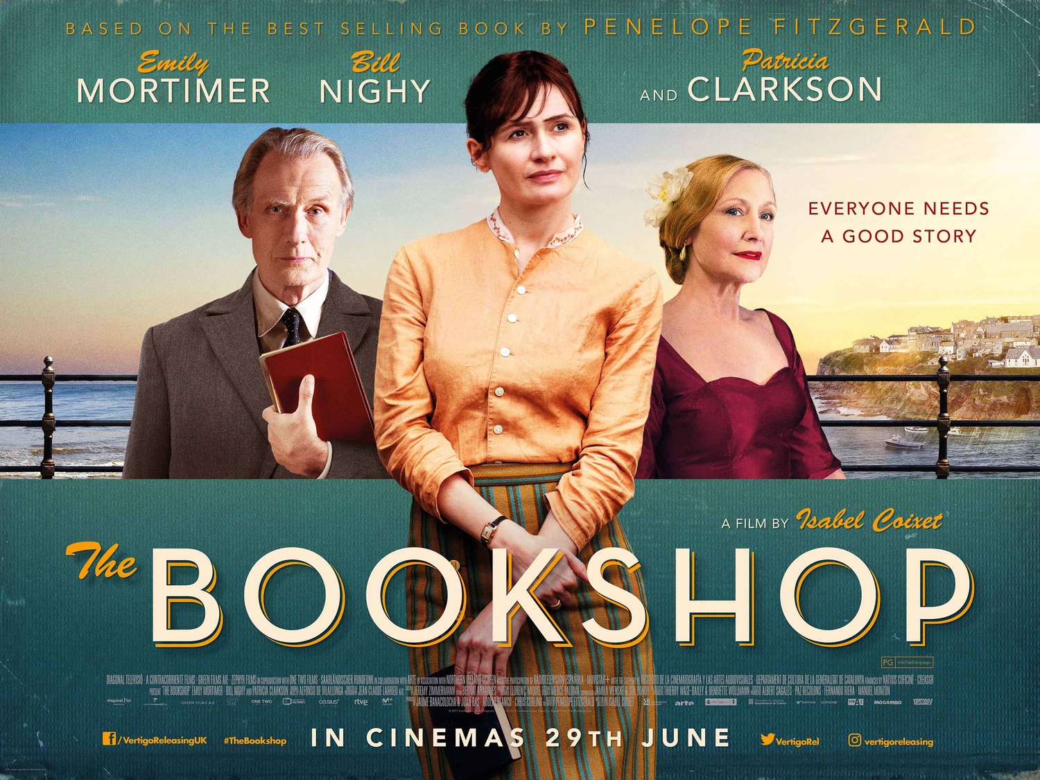 Extra Large Movie Poster Image for The Bookshop (#2 of 4)