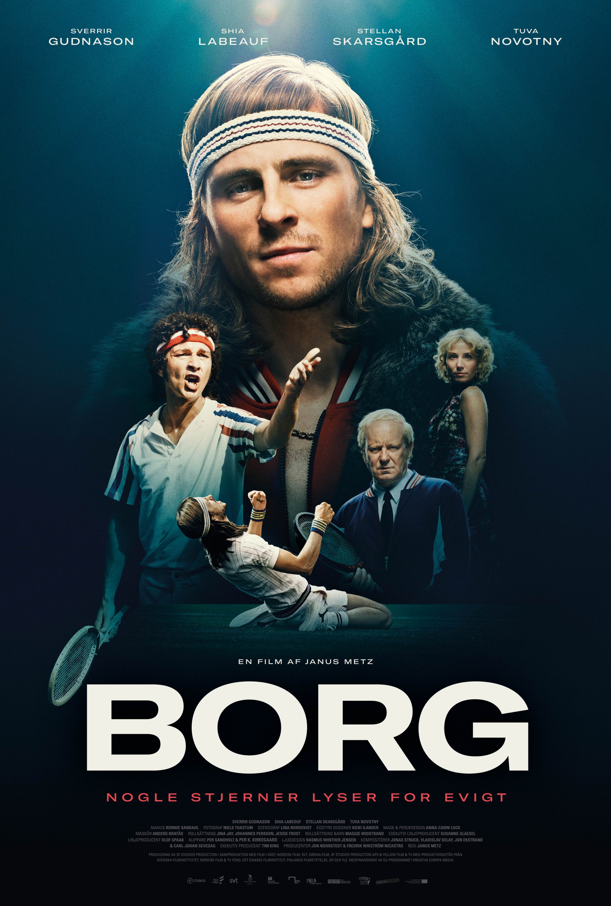 Mega Sized Movie Poster Image for Borg / McEnroe (#3 of 9)