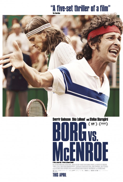 Borg / McEnroe Movie Poster