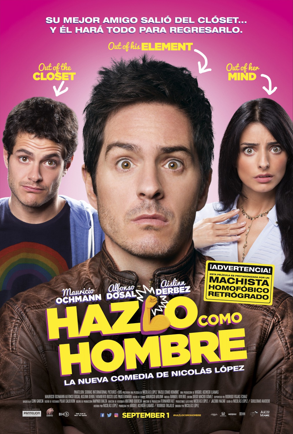 Extra Large Movie Poster Image for Hazlo Como Hombre (#2 of 2)