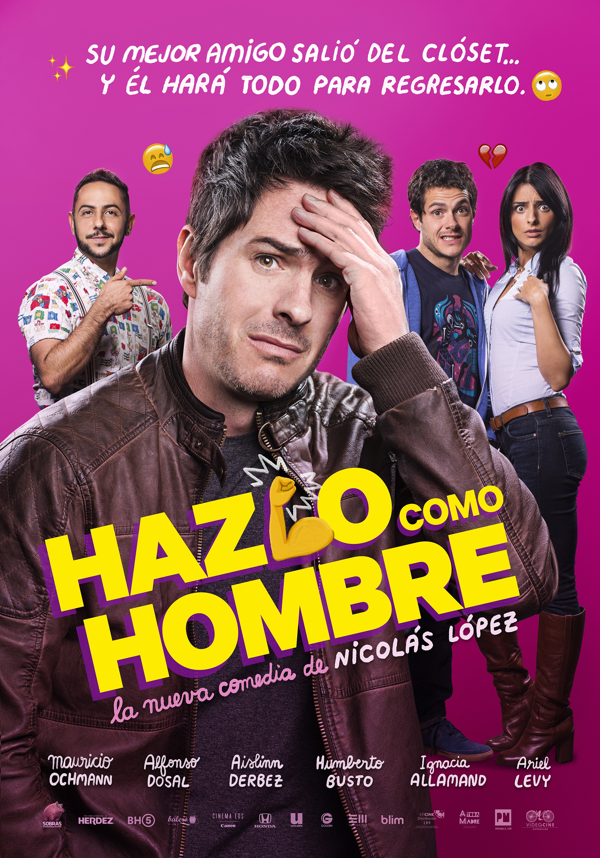 Mega Sized Movie Poster Image for Hazlo Como Hombre (#1 of 2)