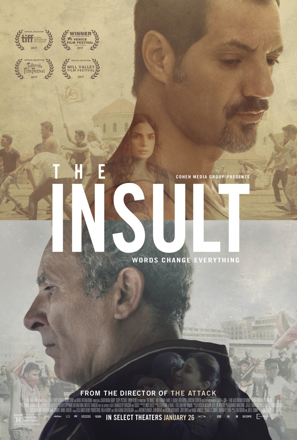 Extra Large Movie Poster Image for L'insulte (#2 of 3)