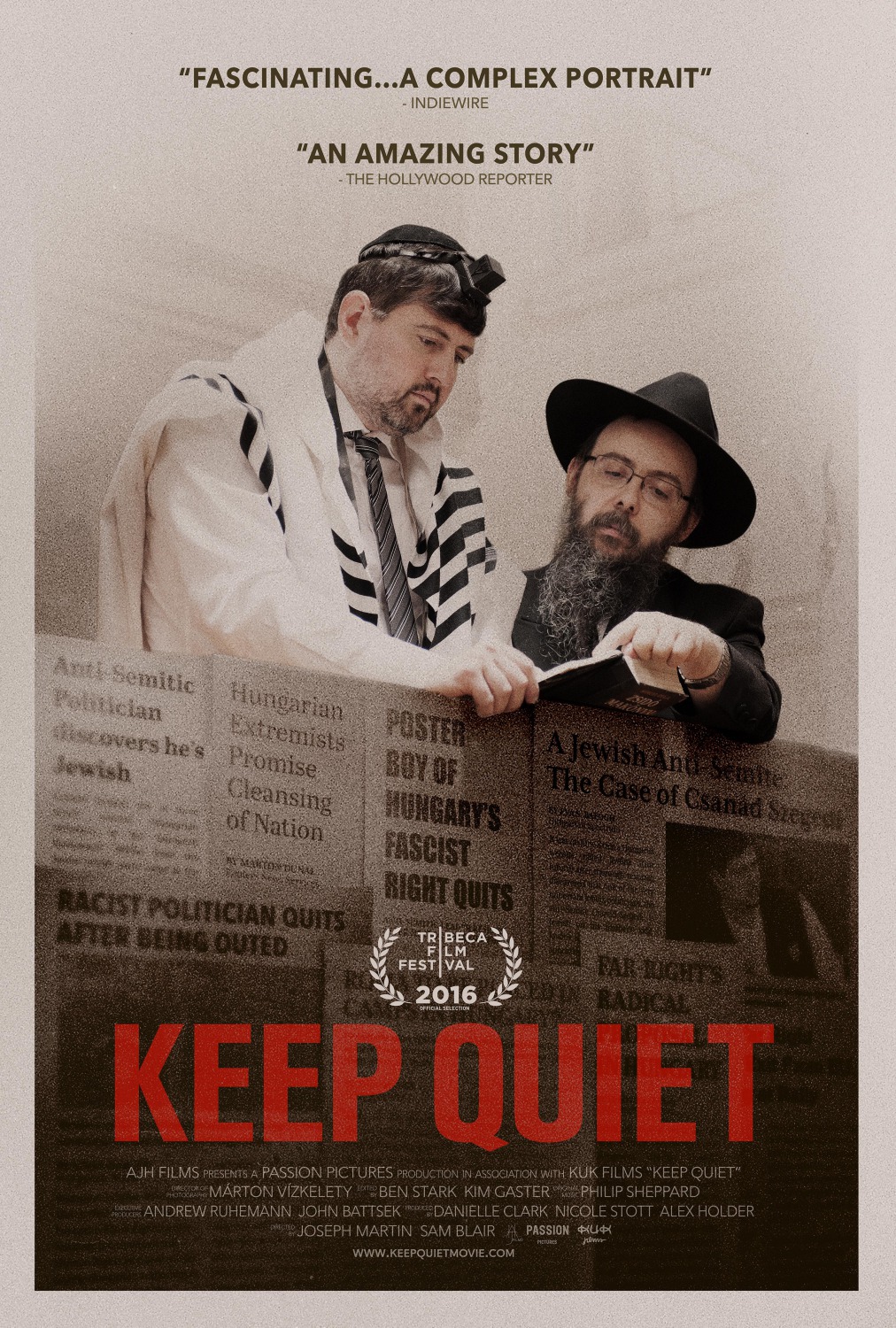 Extra Large Movie Poster Image for Keep Quiet 