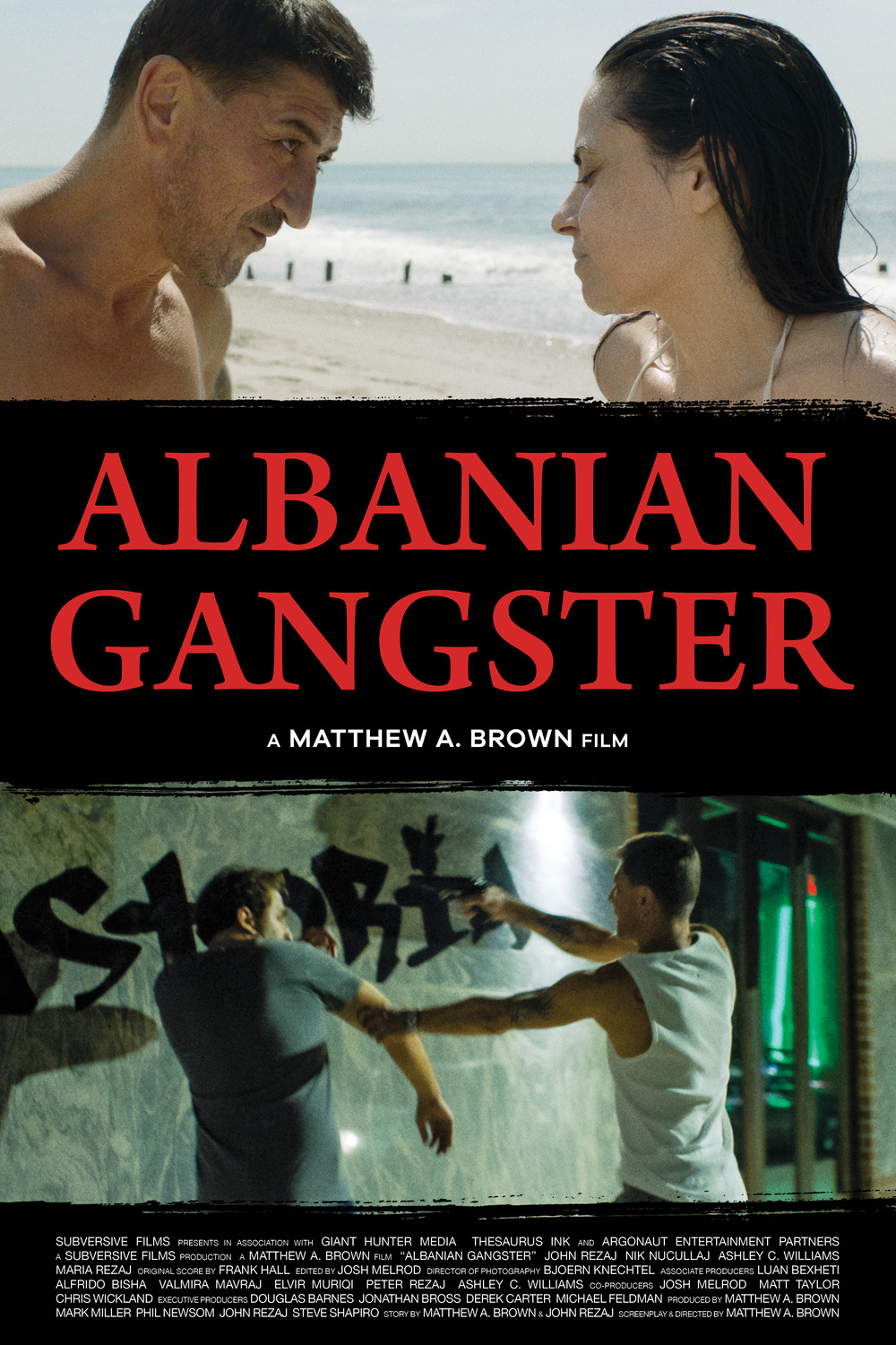 Extra Large Movie Poster Image for Albanian Gangster 