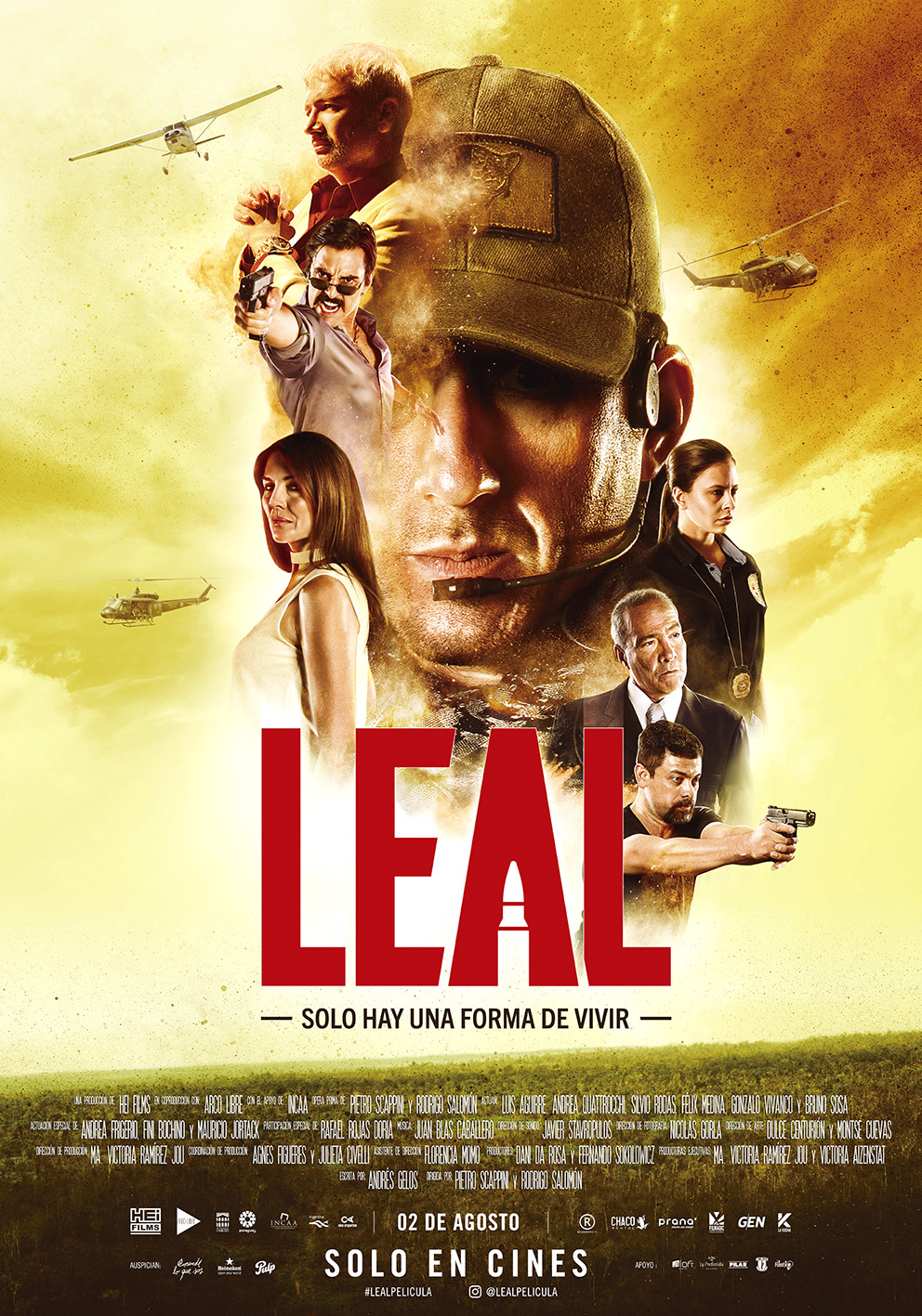 Extra Large Movie Poster Image for Leal, solo hay una forma de vivir 