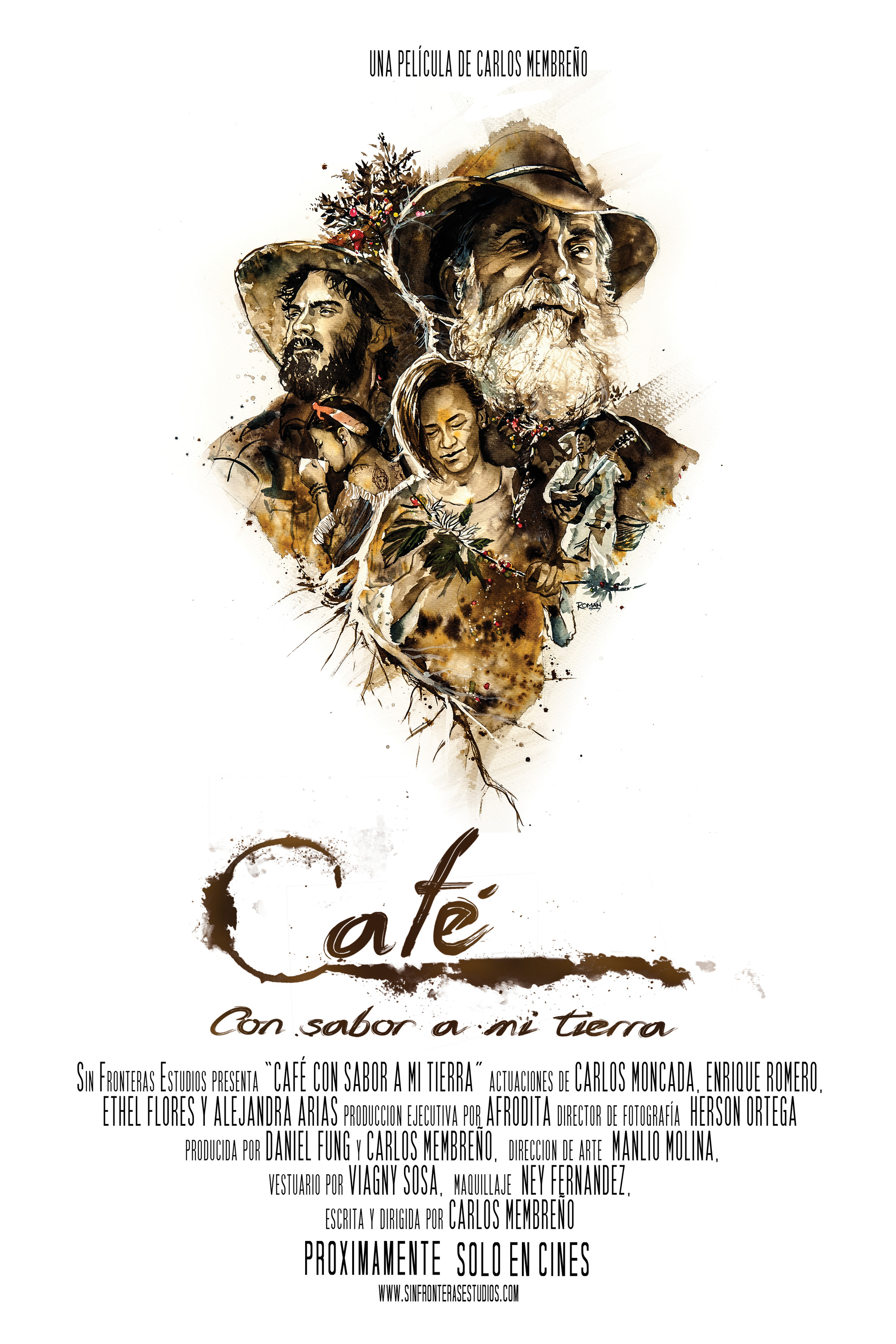 Mega Sized Movie Poster Image for Café con sabor a mi tierra 