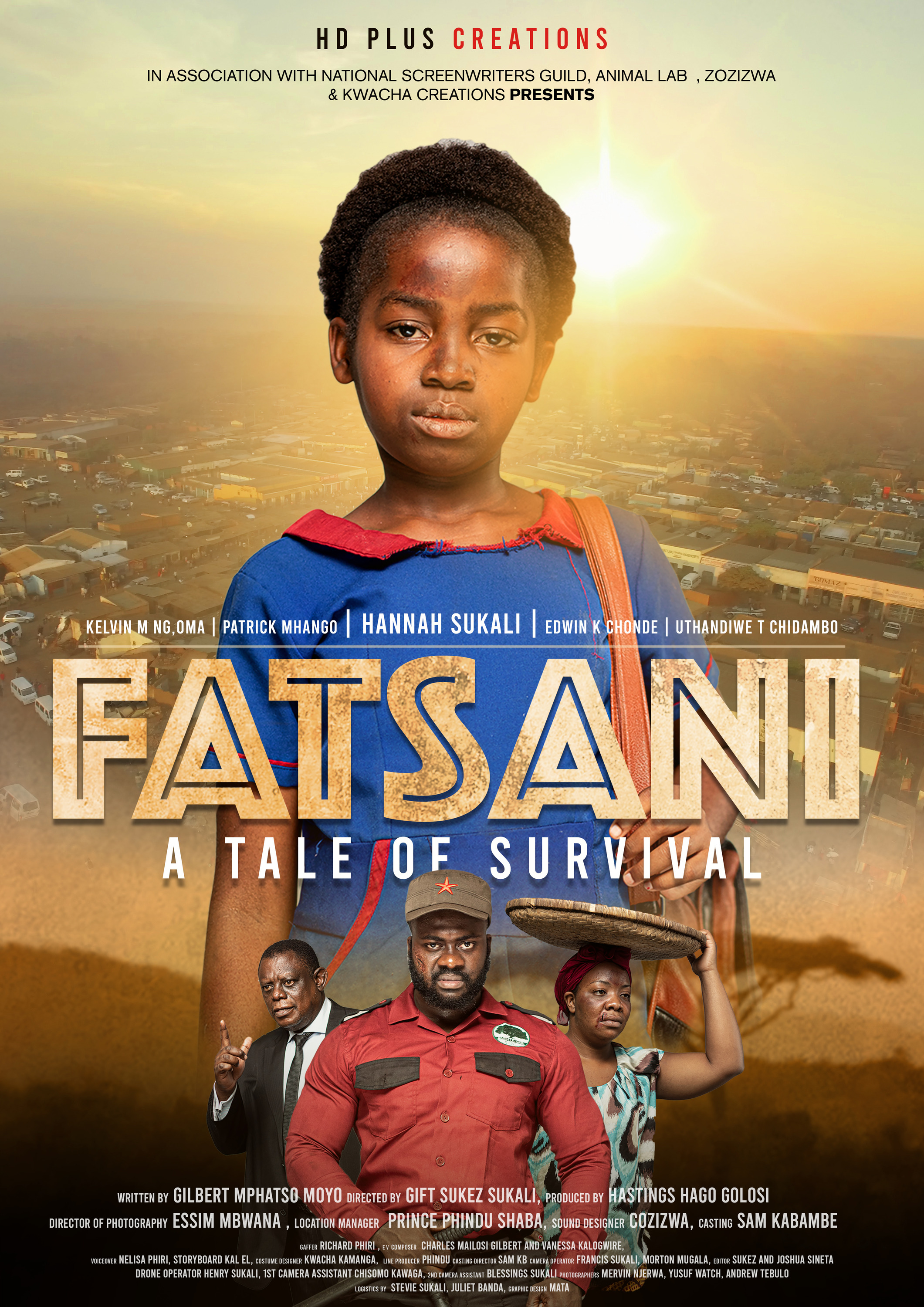 Mega Sized Movie Poster Image for Fatsani - Tale of Survival 