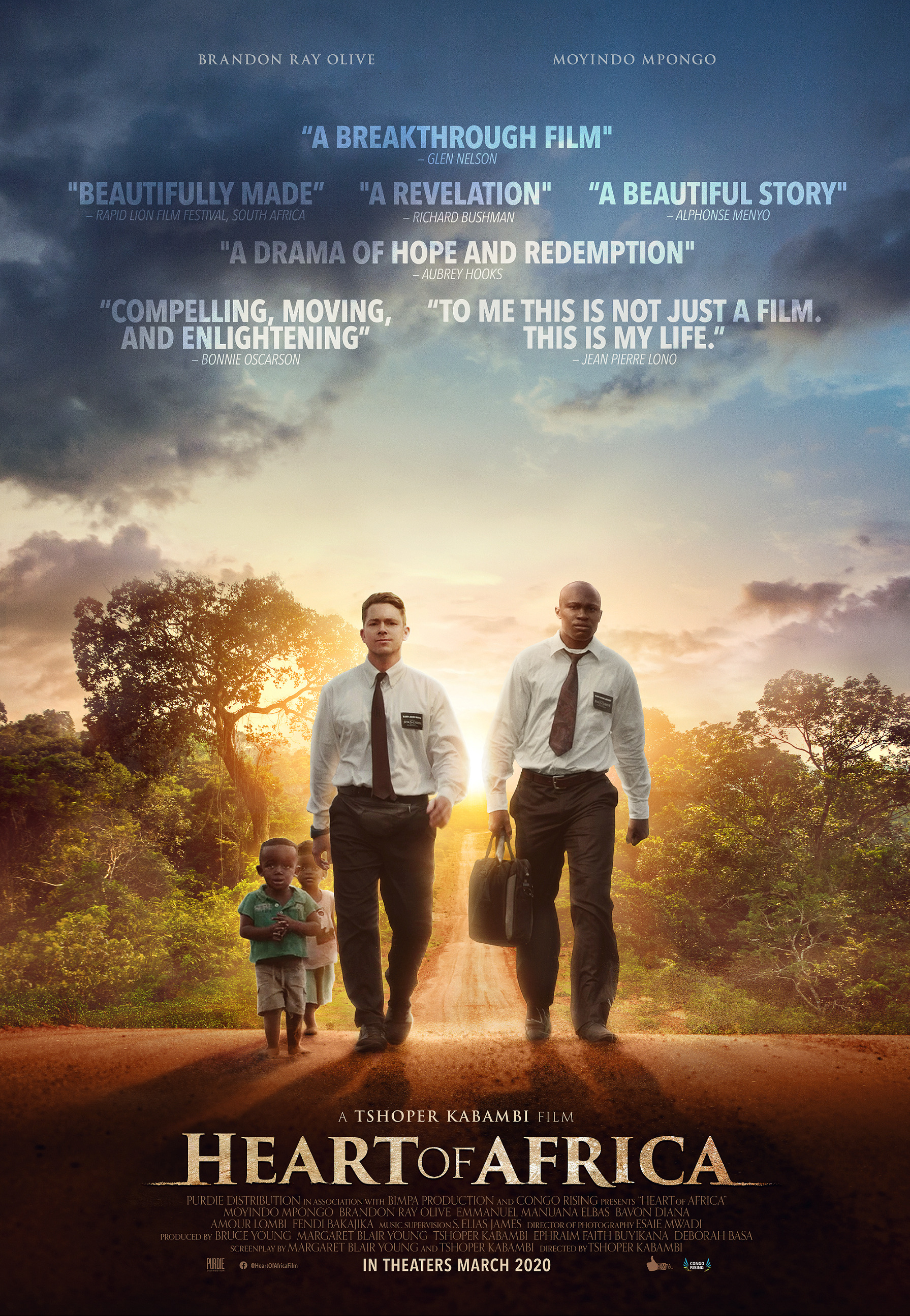 Mega Sized Movie Poster Image for Heart of Africa 