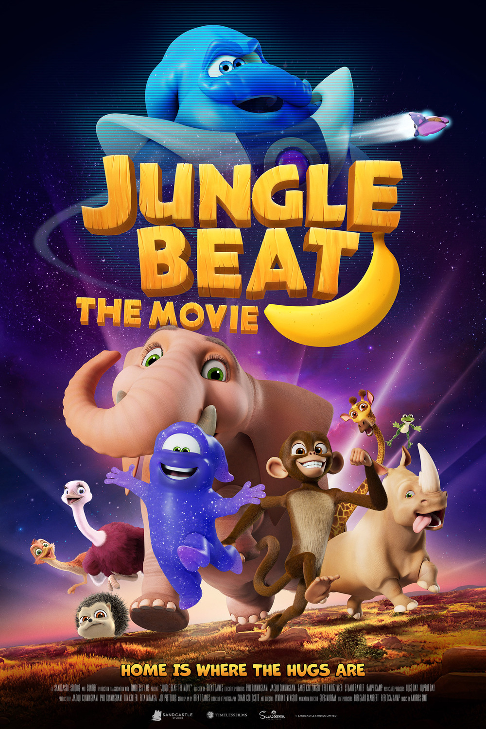 Extra Large Movie Poster Image for Jungle Beat: The Movie 