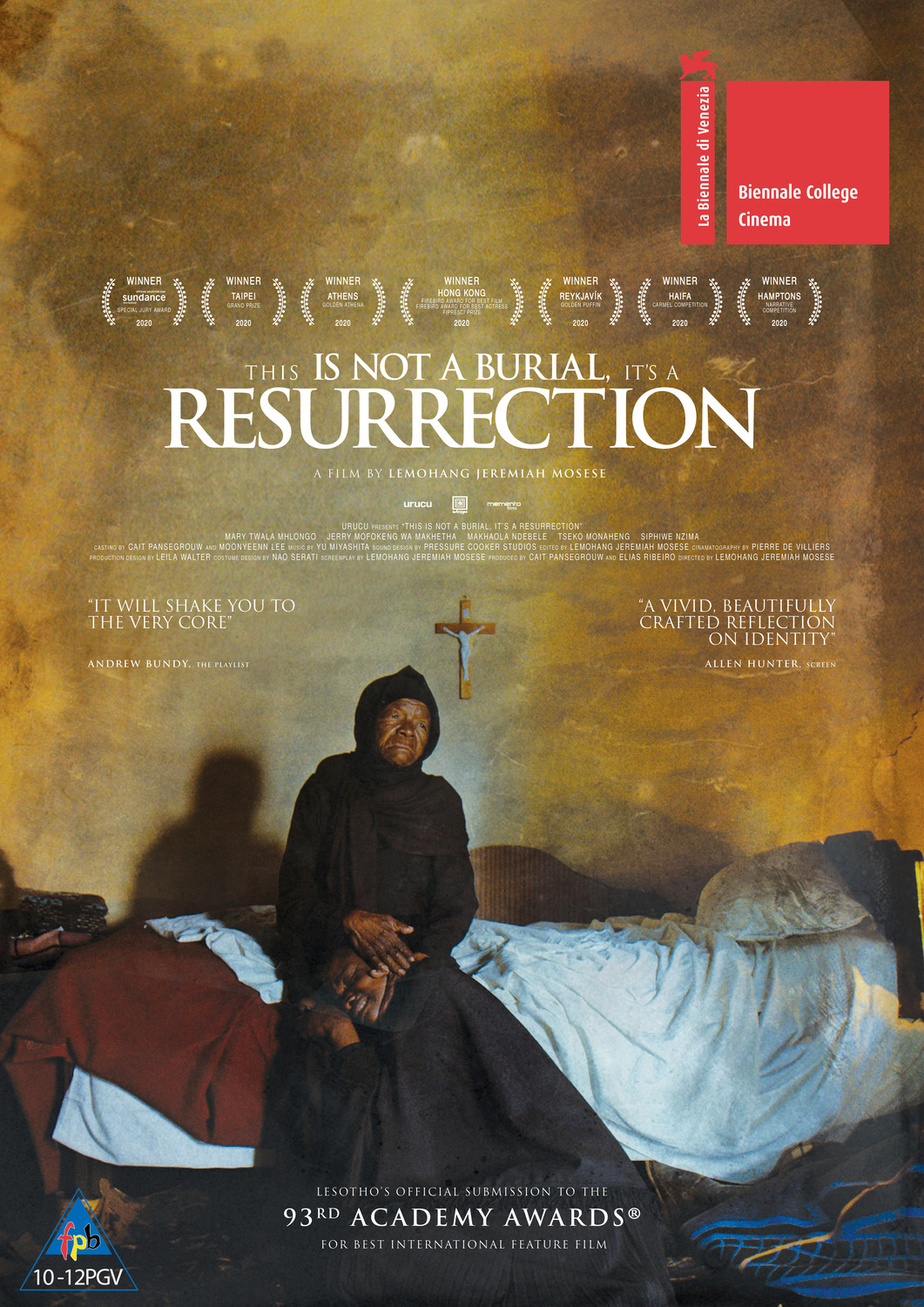 Extra Large Movie Poster Image for This Is Not a Burial, It's a Resurrection (#2 of 2)