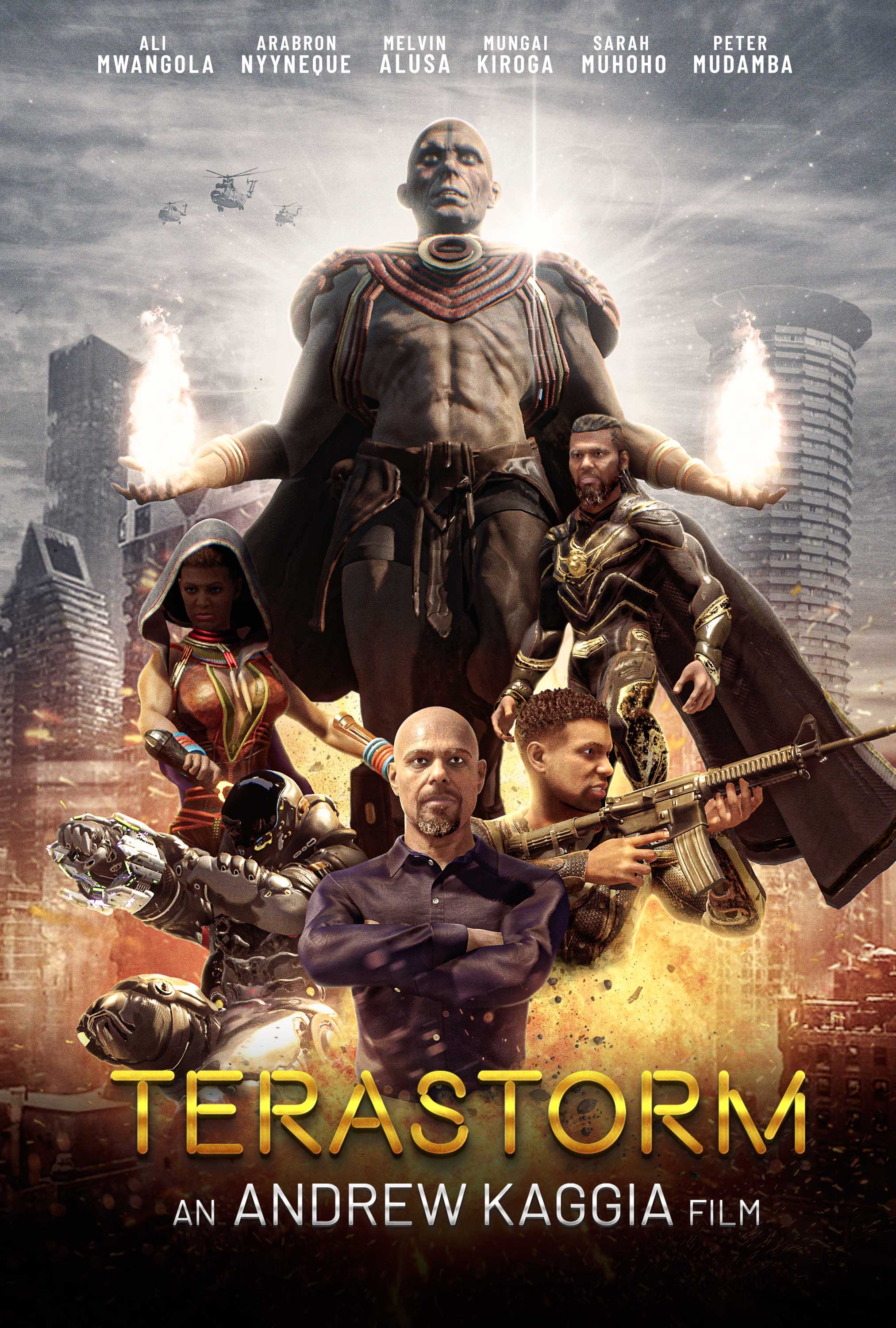 Mega Sized Movie Poster Image for TeraStorm 