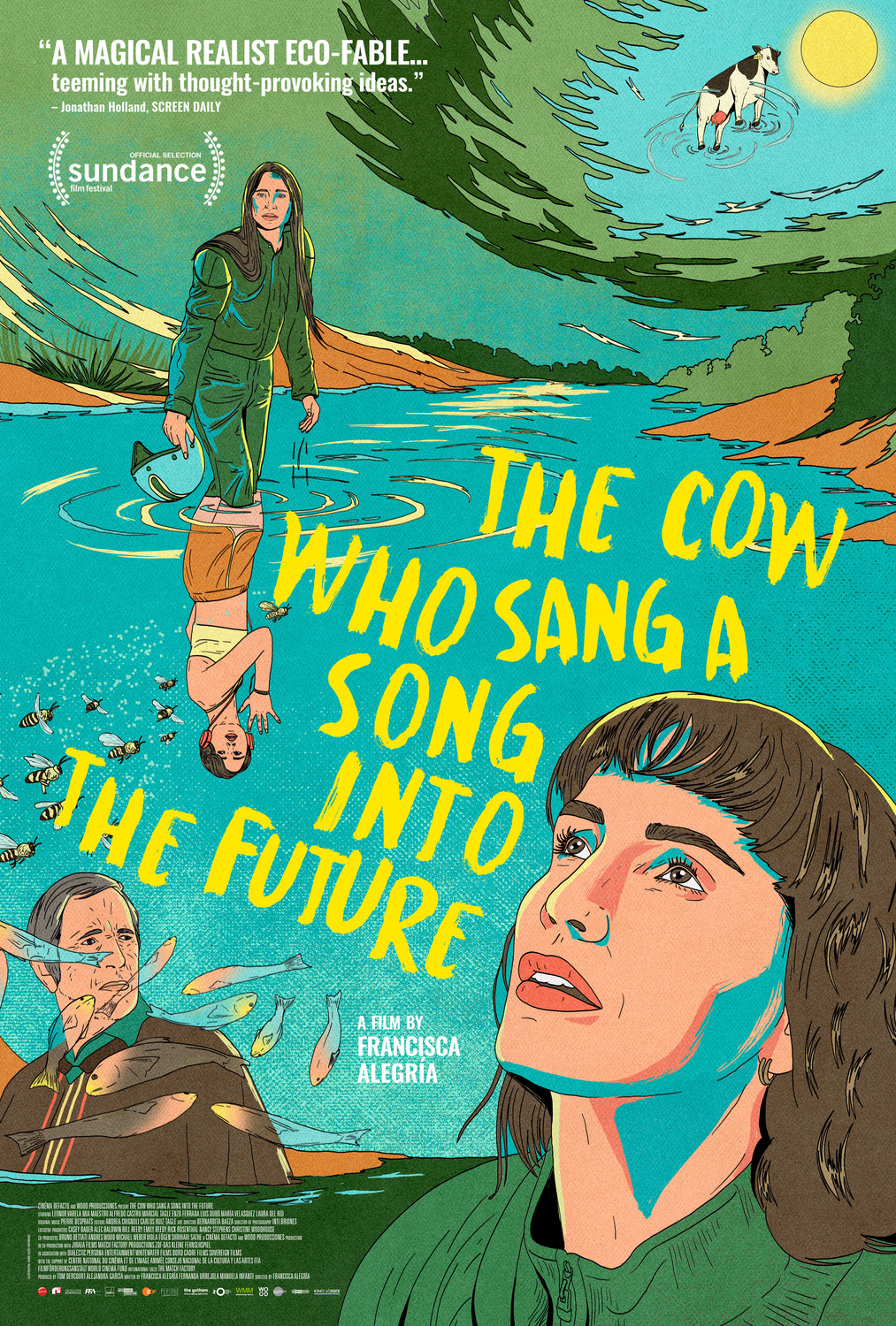 Extra Large Movie Poster Image for La vaca que cantó una canción hacia el futuro (#2 of 2)
