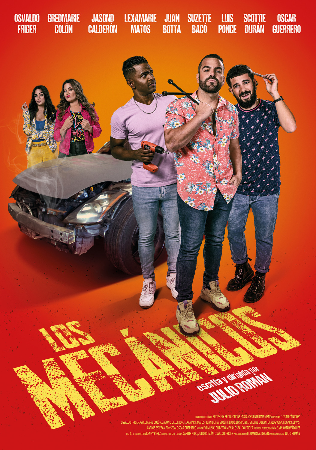 Extra Large Movie Poster Image for Los Mecánicos 