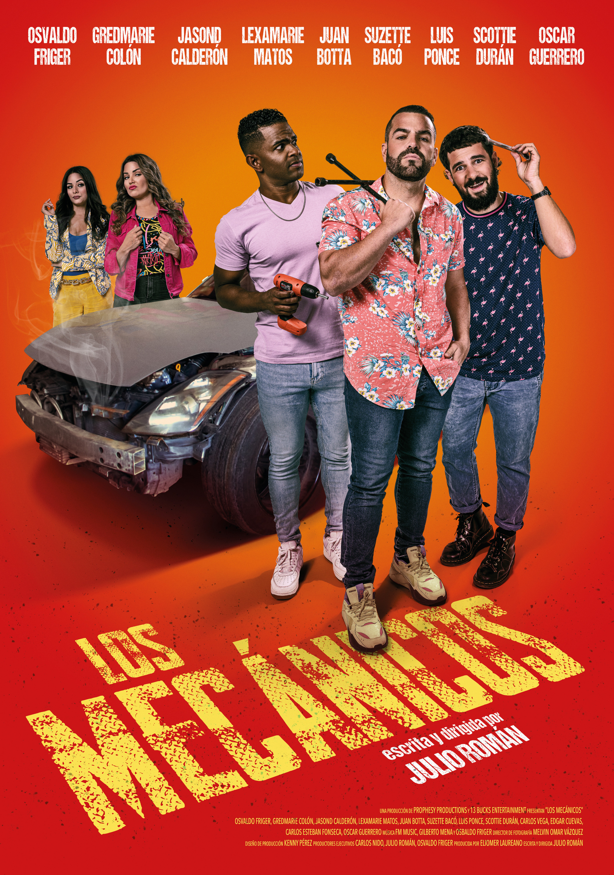 Mega Sized Movie Poster Image for Los Mecánicos 
