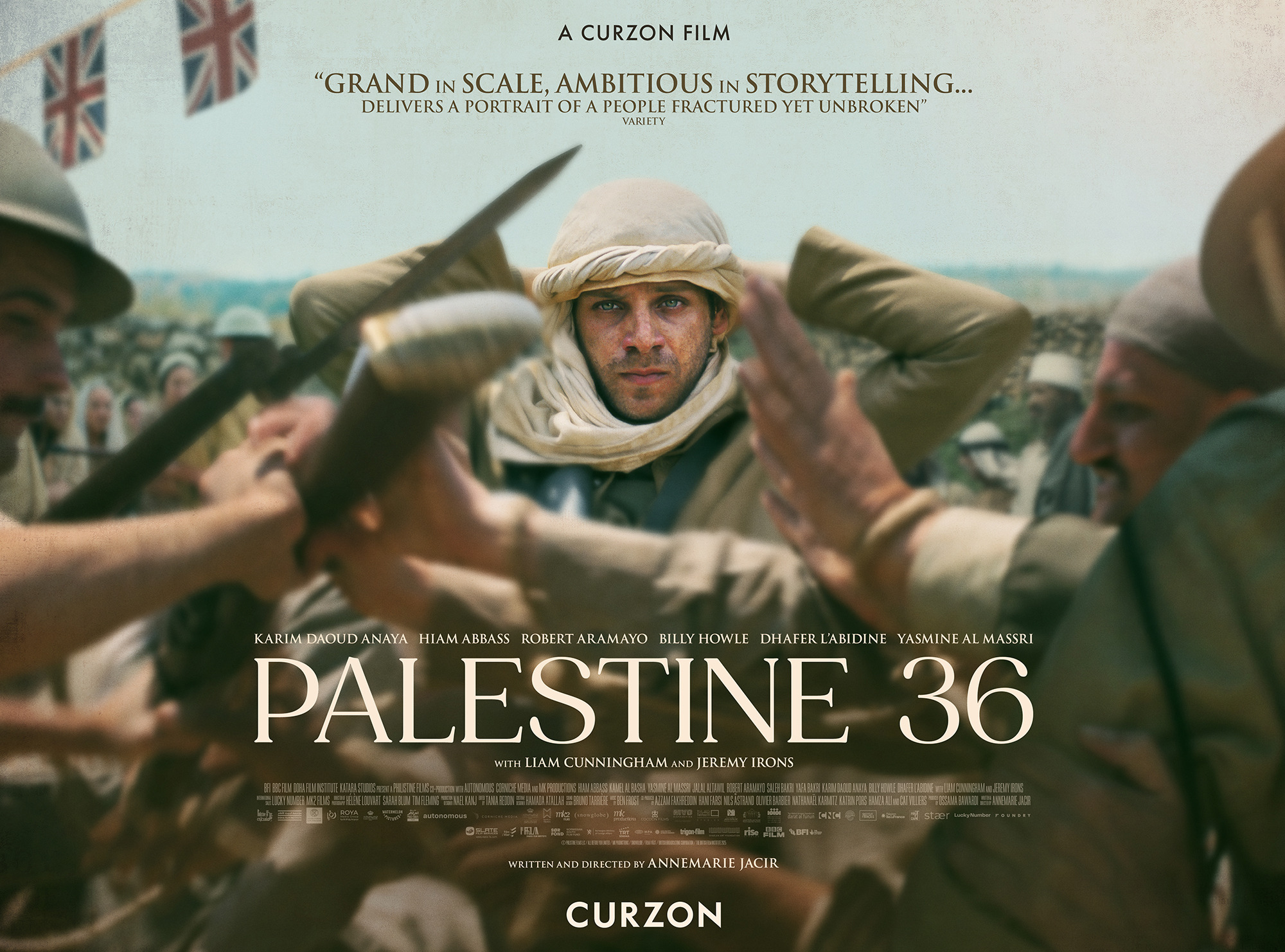 Mega Sized Movie Poster Image for Palestine 36 