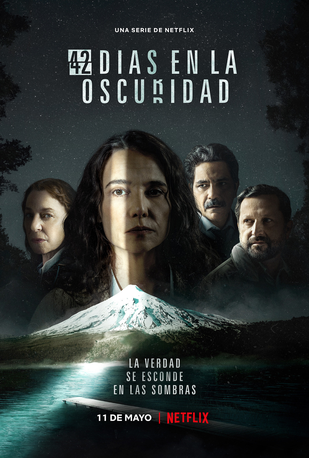 Extra Large TV Poster Image for 42 días en la oscuridad 