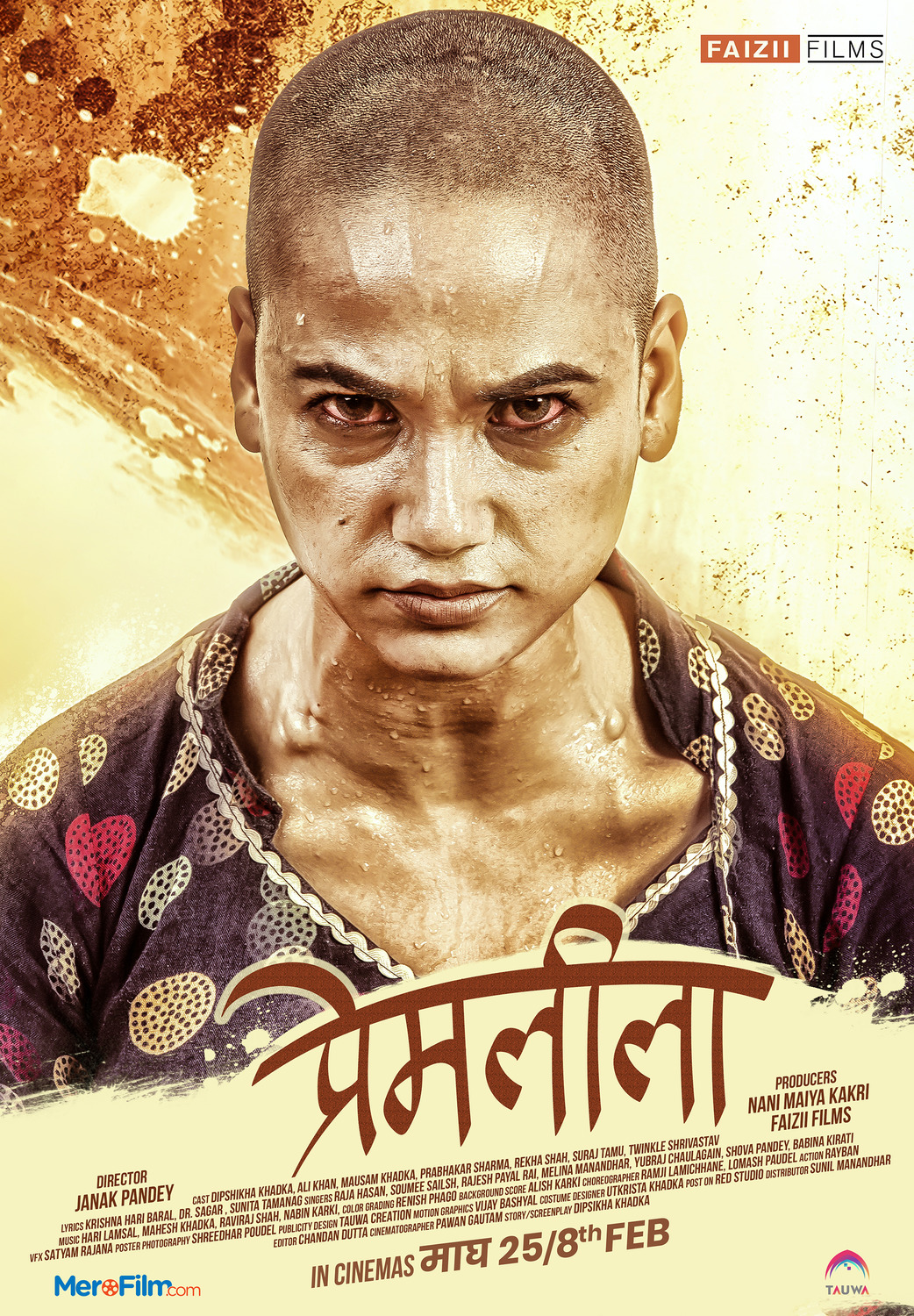 Extra Large Movie Poster Image for Prem Leela 