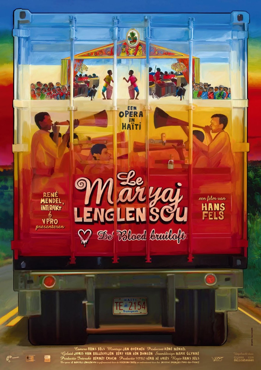 Extra Large Movie Poster Image for Le maryaj lenglensou 