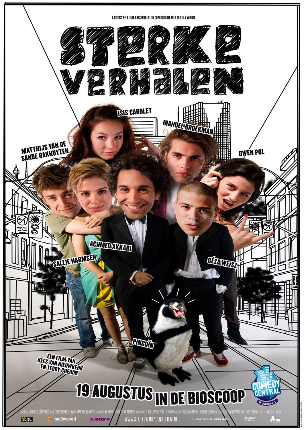 Extra Large Movie Poster Image for Sterke verhalen 