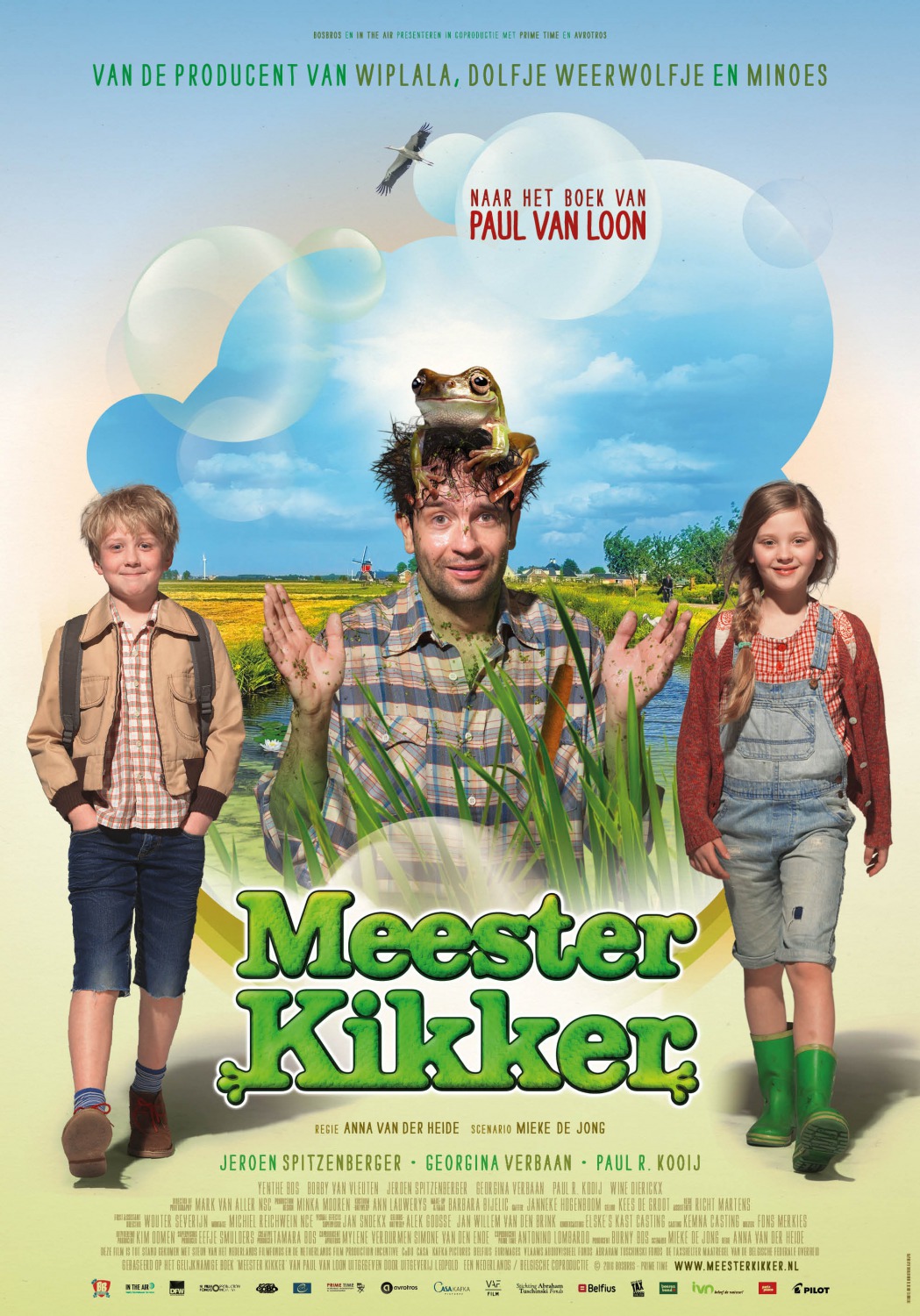 Extra Large Movie Poster Image for Meester Kikker 