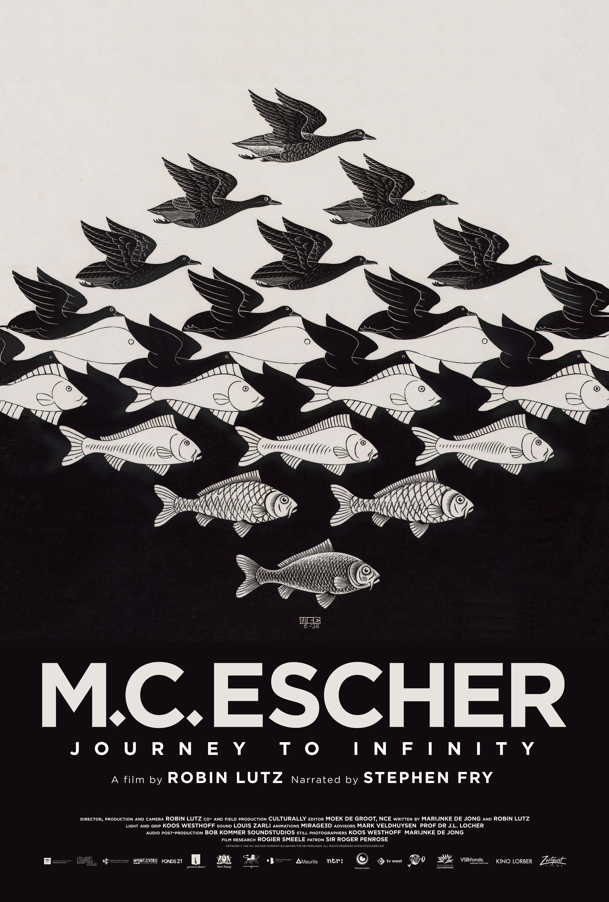 Mega Sized Movie Poster Image for Escher: Het Oneindige Zoeken 