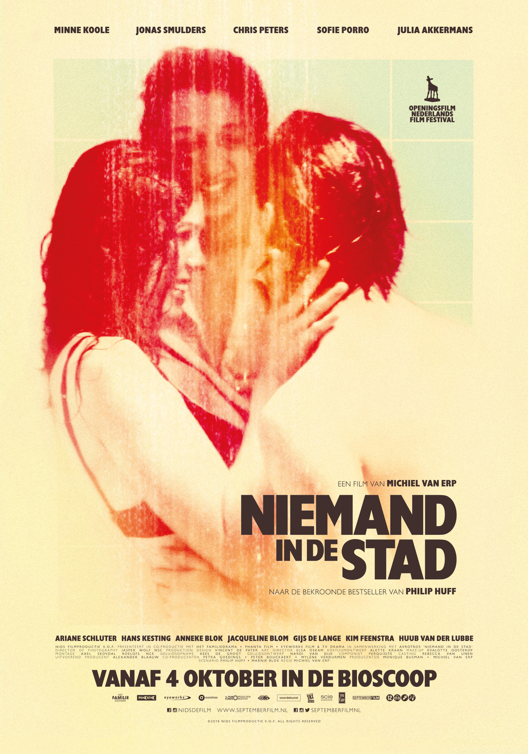 Extra Large Movie Poster Image for Niemand in de stad 