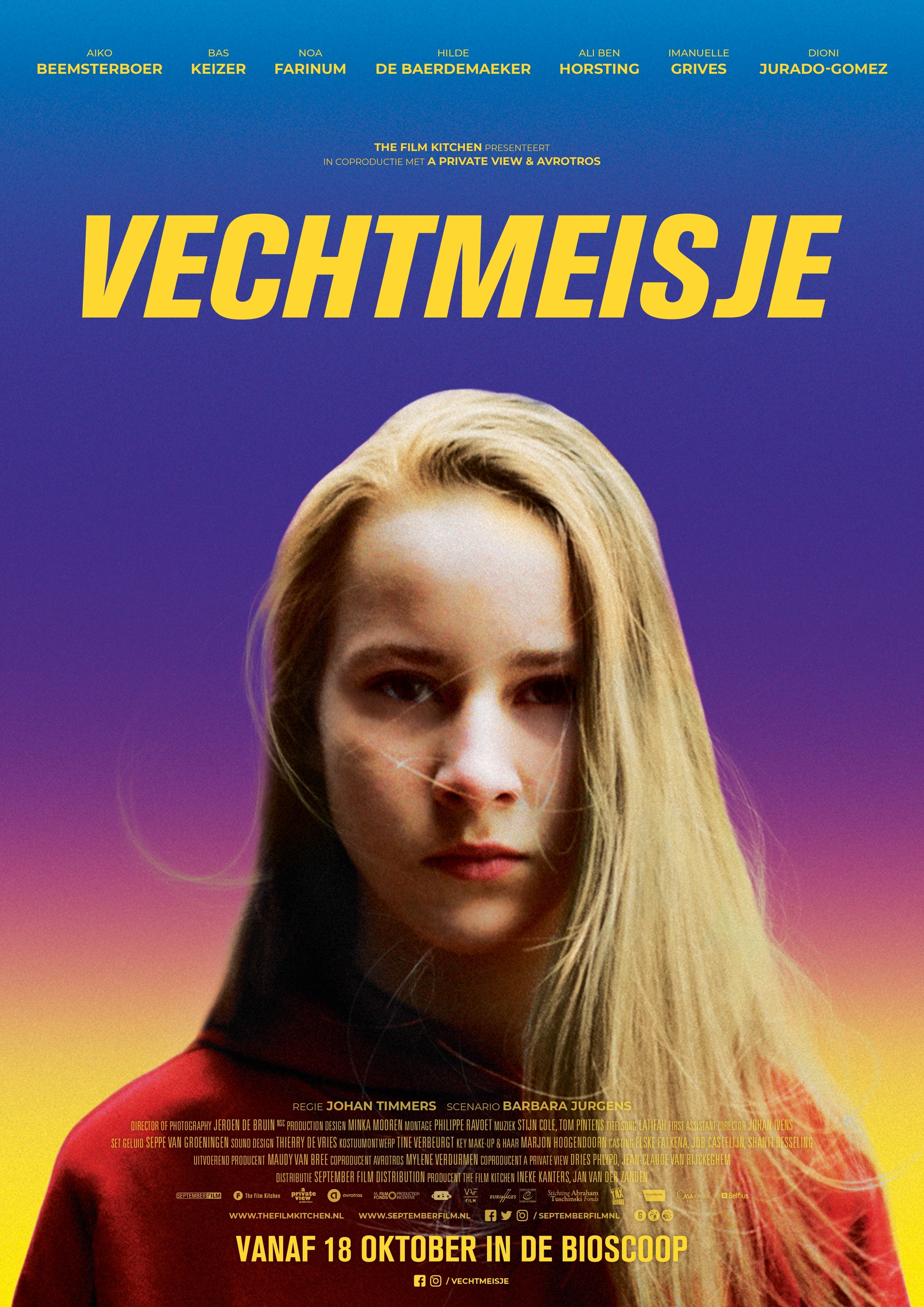 Mega Sized Movie Poster Image for Vechtmeisje 