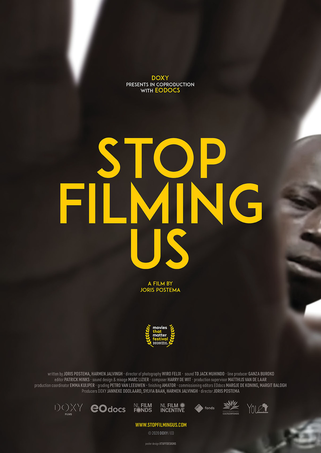 Extra Large Movie Poster Image for Stop Filming Us 