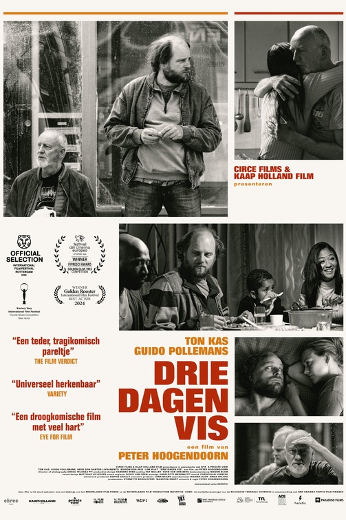 Drie dagen vis Movie Poster
