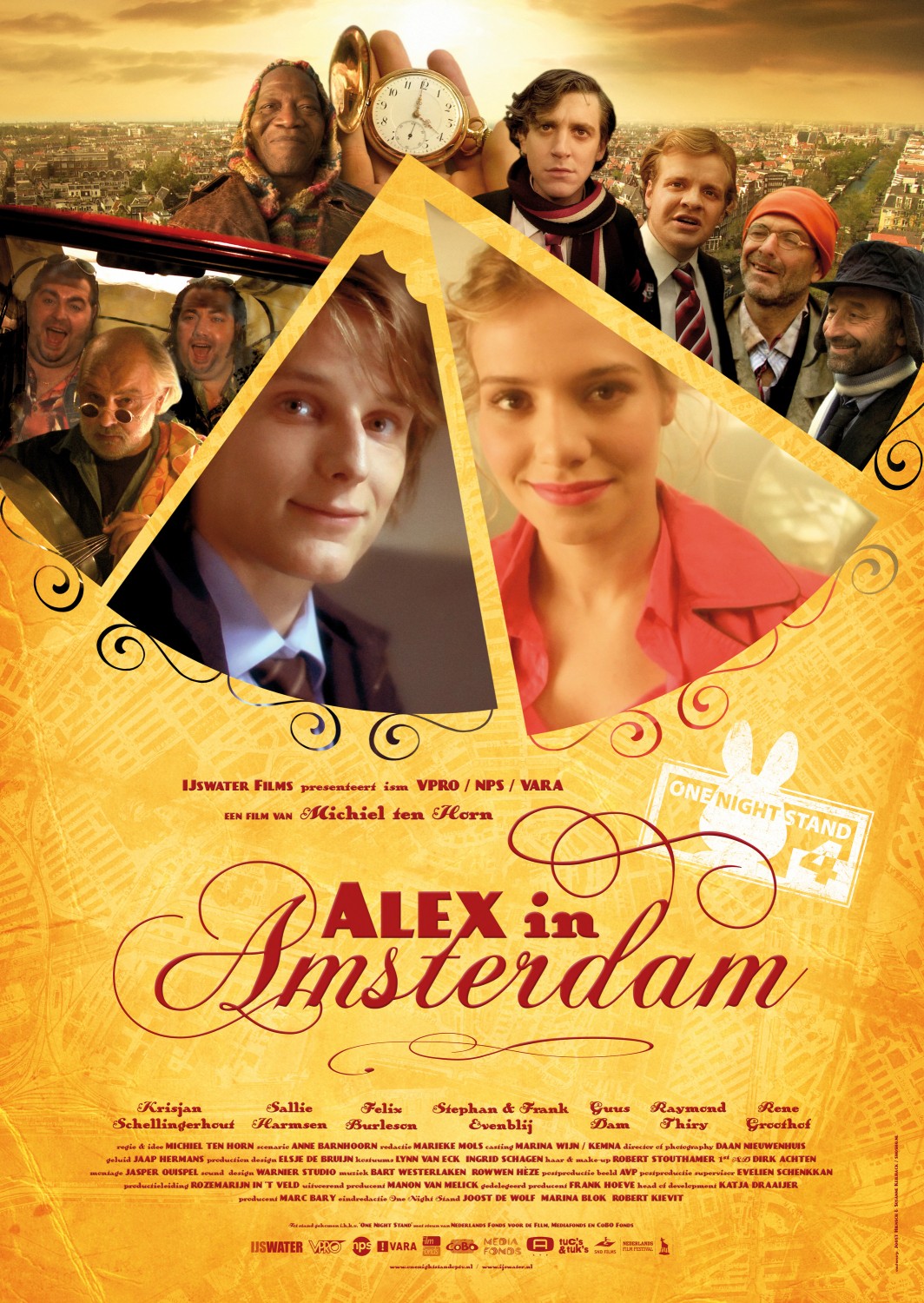 Extra Large Movie Poster Image for Alex in Amsterdam 