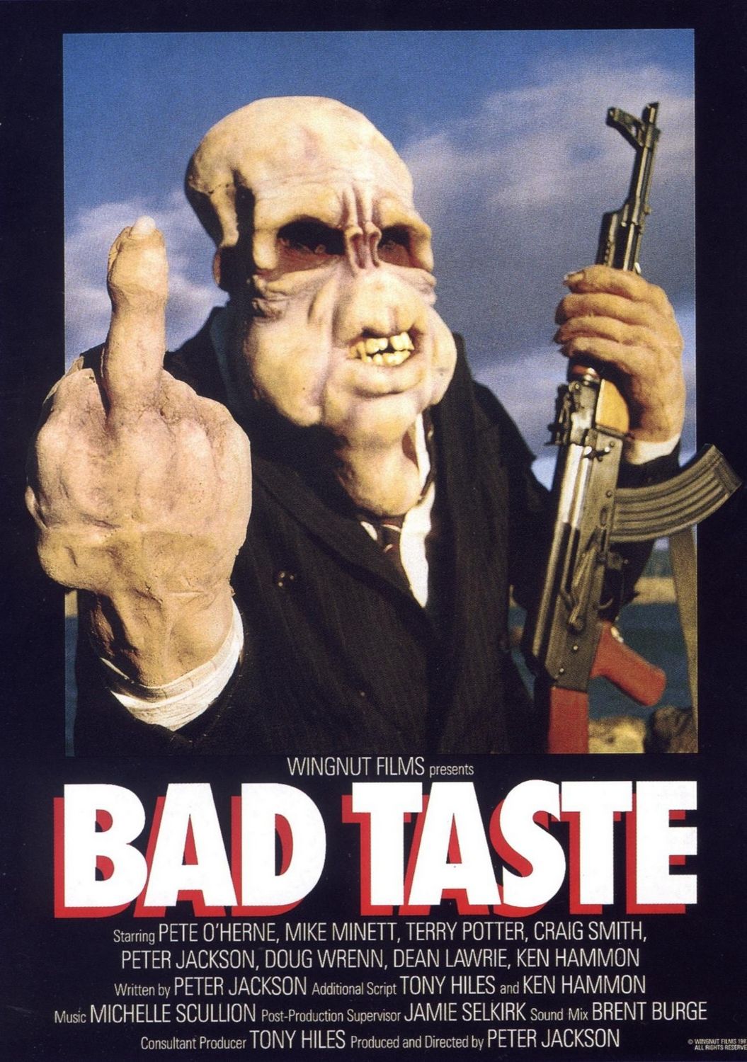 Extra Large Movie Poster Image for Bad Taste (#2 of 3)