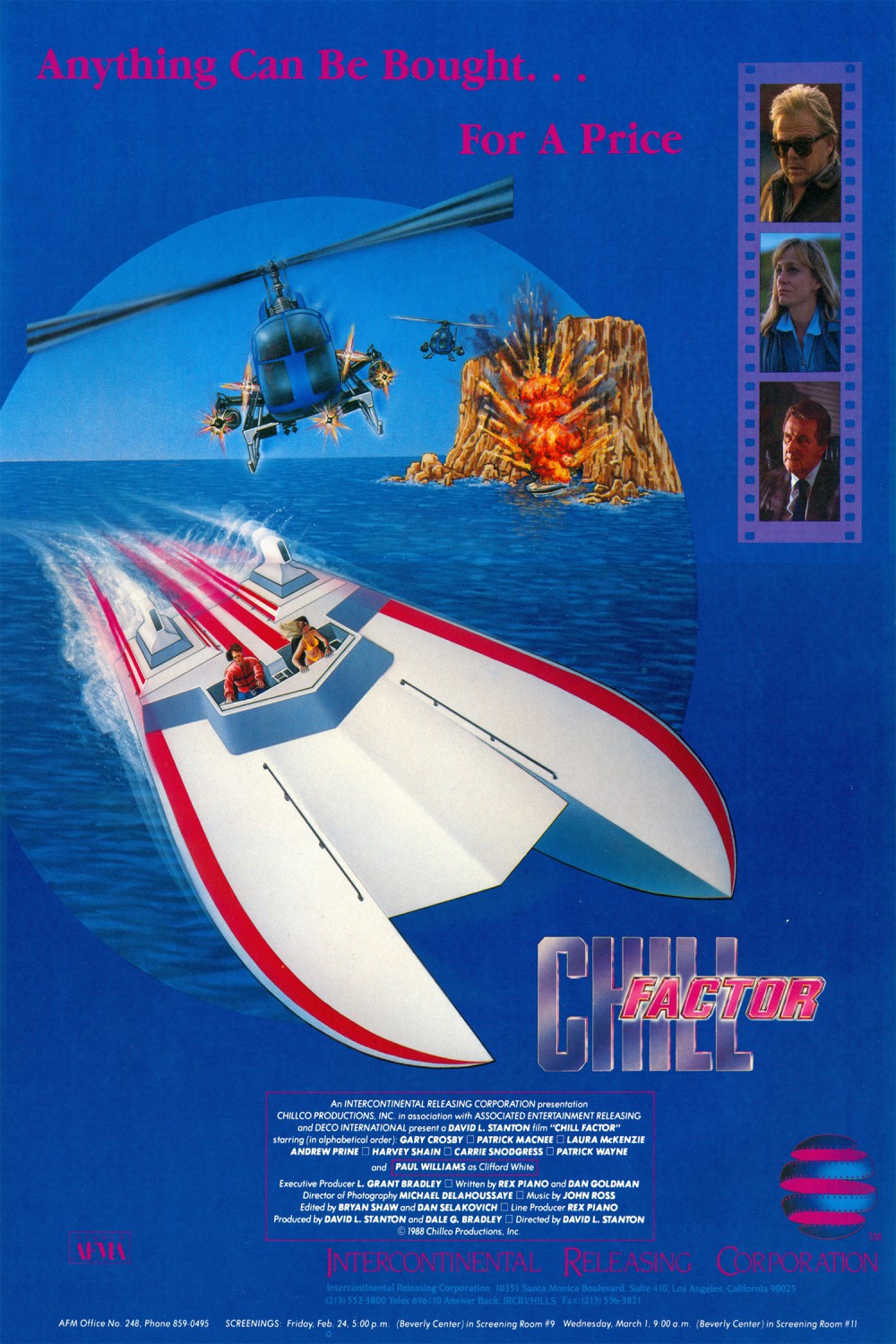 Extra Large Movie Poster Image for Chill Factor 