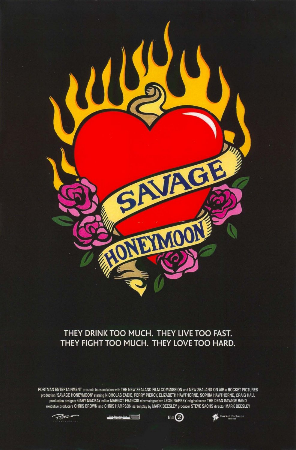 Extra Large Movie Poster Image for Savage Honeymoon 